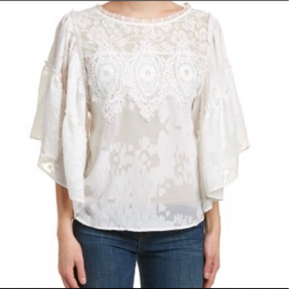 Cute cream blouse